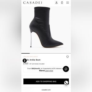 Casadei Booties 37